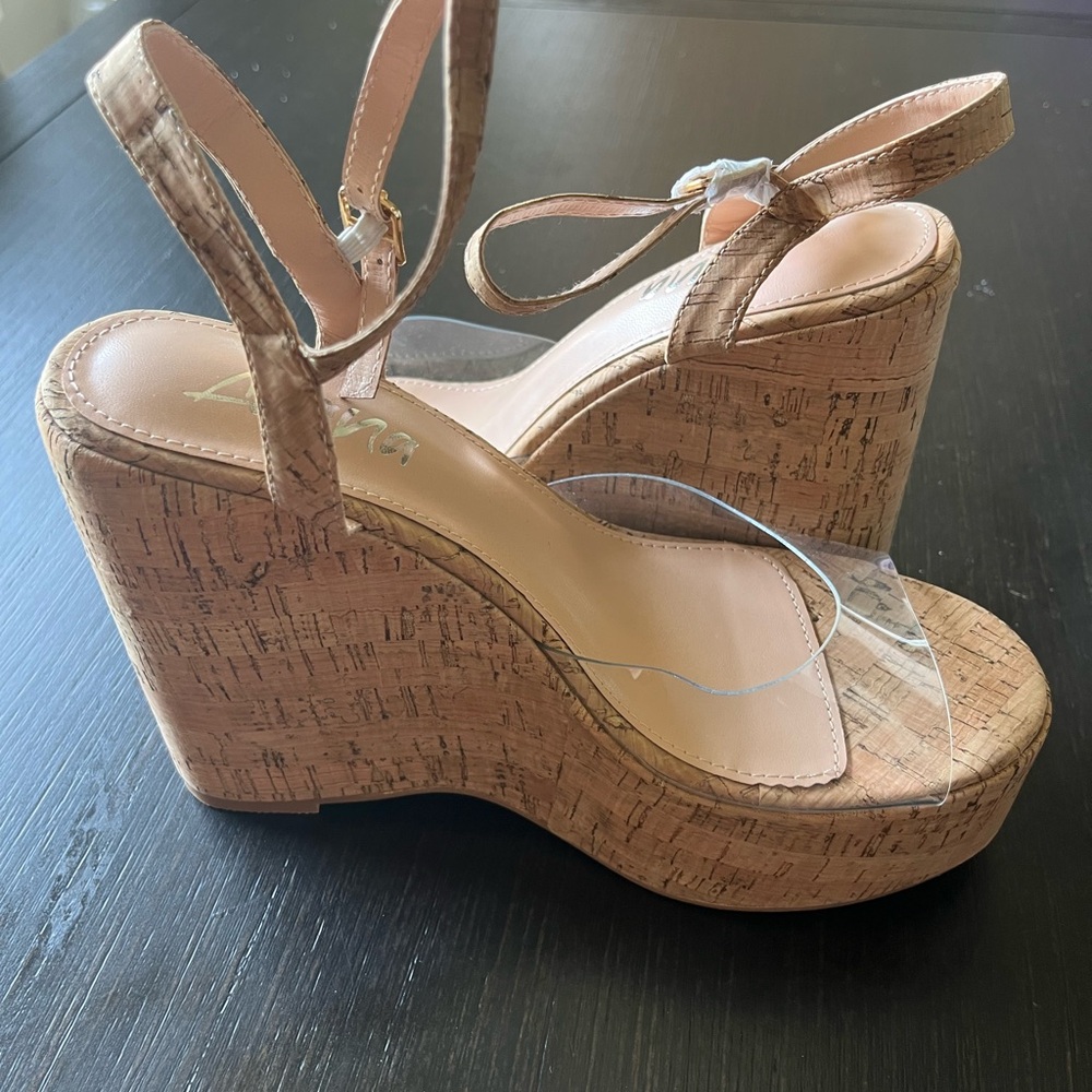 Stylish Cork Wedge Sandals
